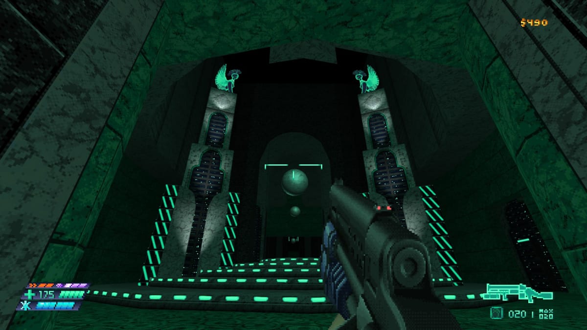 A look at the graphics running on GZDoom in Beyond Sunset.