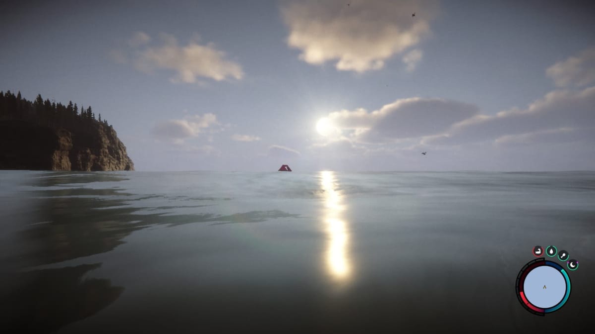 boat in the water with the pistol, Where to Find the Pistol in Sons of the Forest 