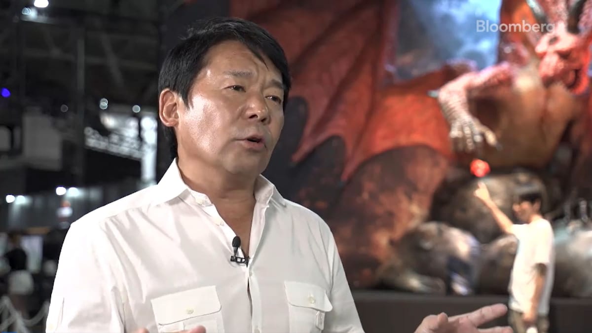 Capcom COO Haruhiro Tsujimoto at Tokyo Game Show