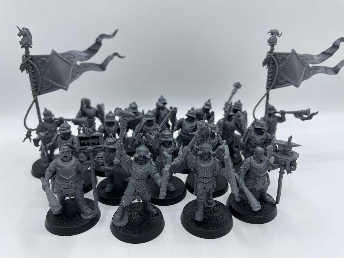 Cities of Sigmar Army Set Review depicting Freeguild Steelhelms