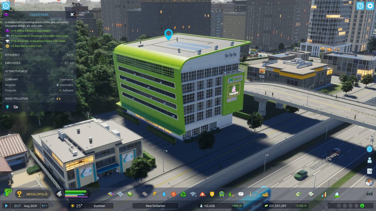 Cities Skylines 2 - Commercial Signature Building