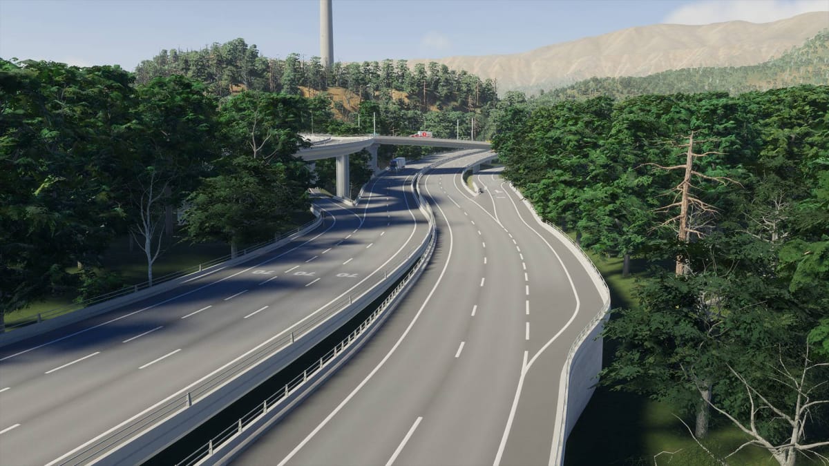 Cities Skylines 2 - Complex Roads and Highways