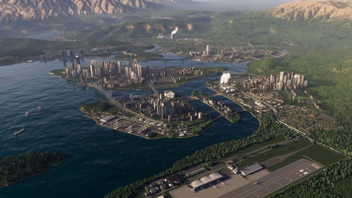 A screenshot of Cities: Skylines 2