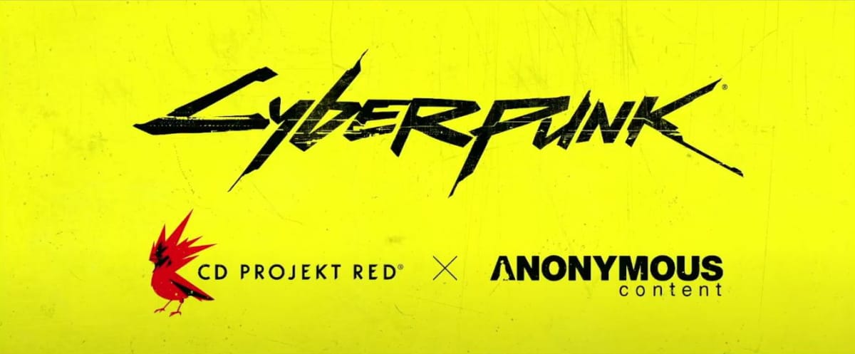 Cyberpunk 2077 Anonymous Content Partnershio for live-action. 