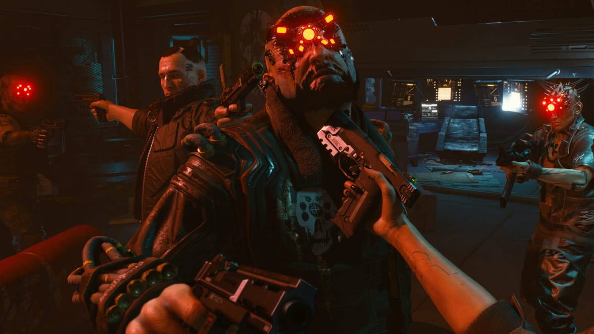 The player threatening a ganger alongside Jackie in Cyberpunk 2077, to which Project Orion is a followup
