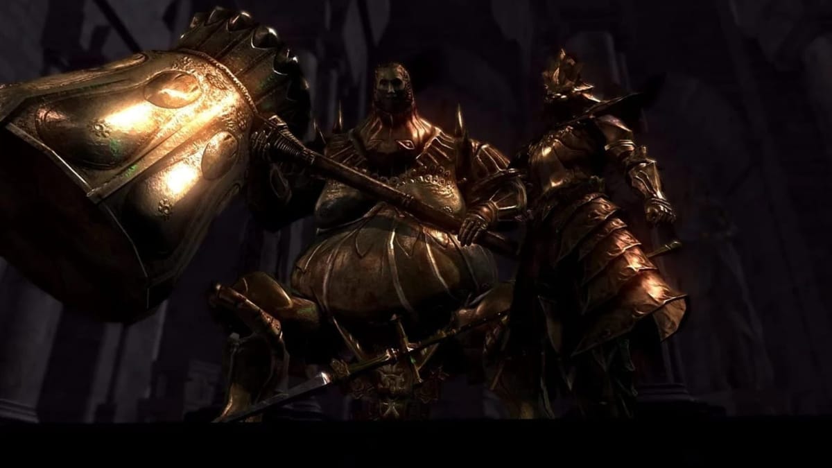 Ornstein and Smough can be seen