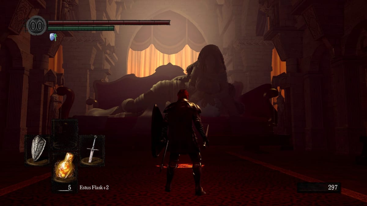 The layer can be seen looking at a large hall with Princess Gwynevere