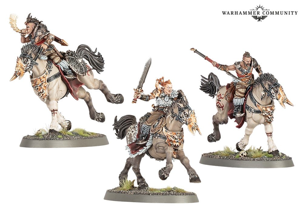 Darkoath Fellriders - barbaric fighters on horseback