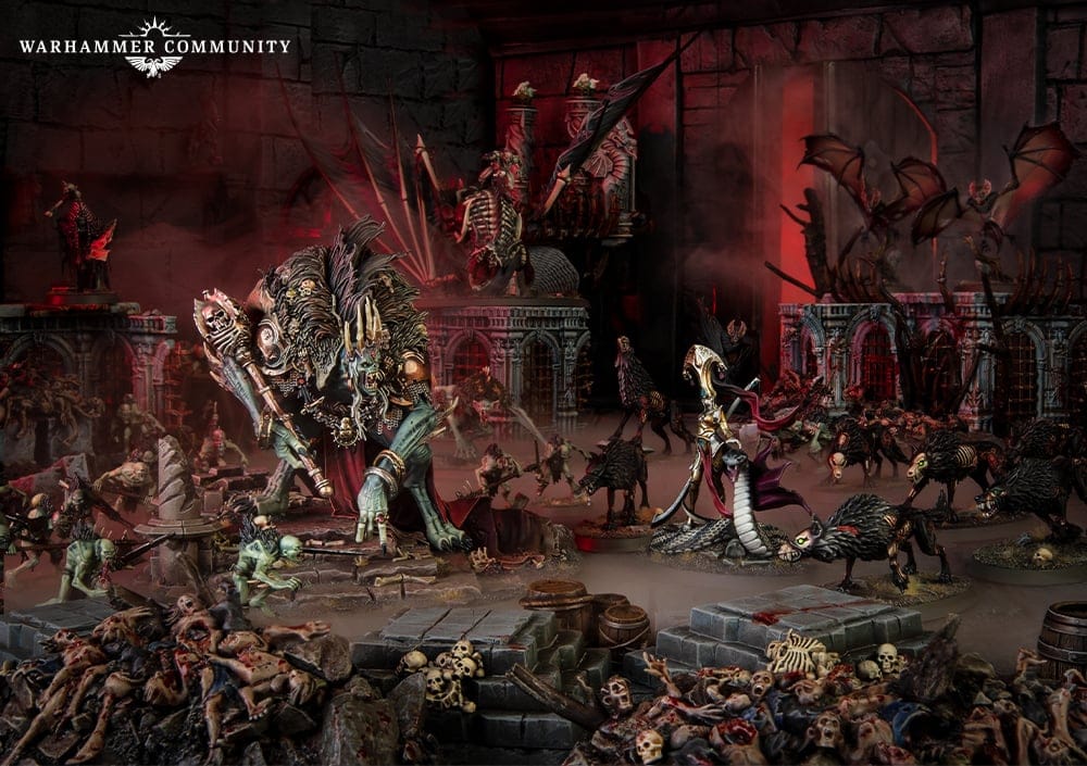 An image from our review of new Flesh-Eater Courts releases image courtesy Games Workshop