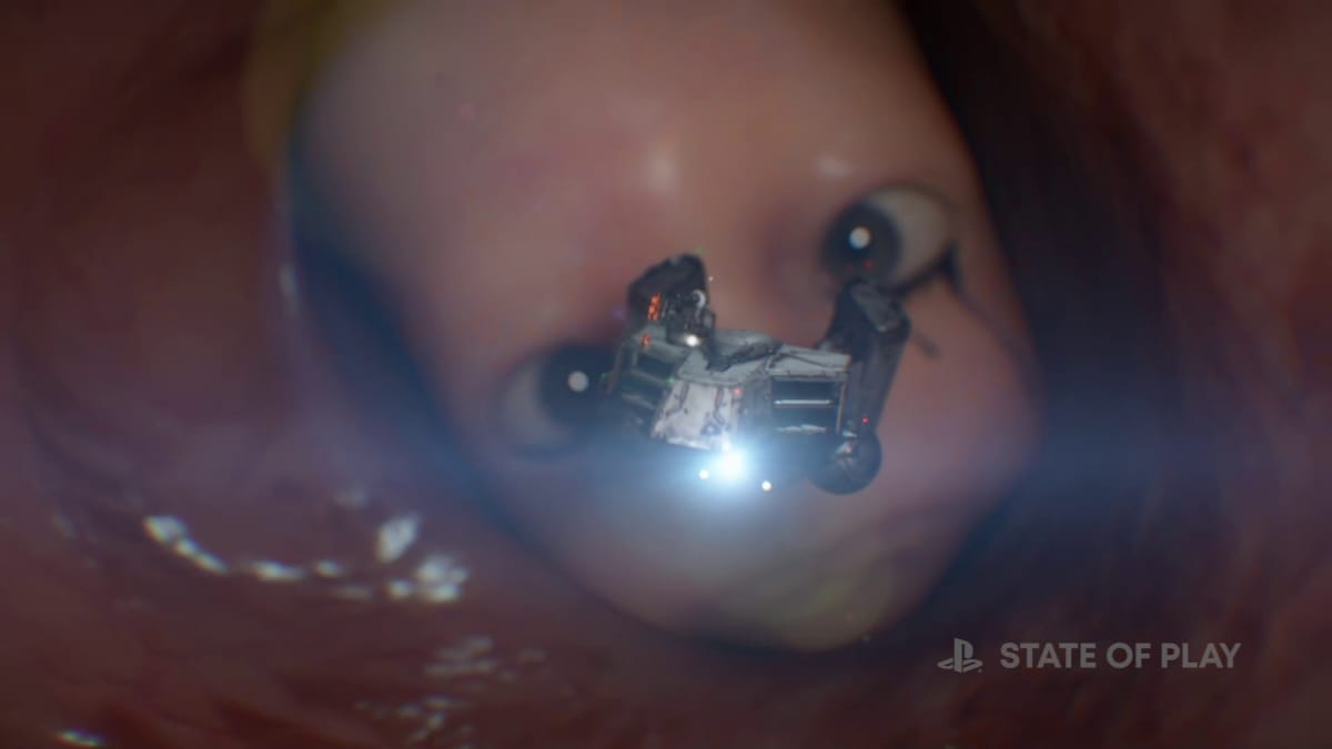 Death Stranding 2 has a baby who has a space ship emerge from it flying away