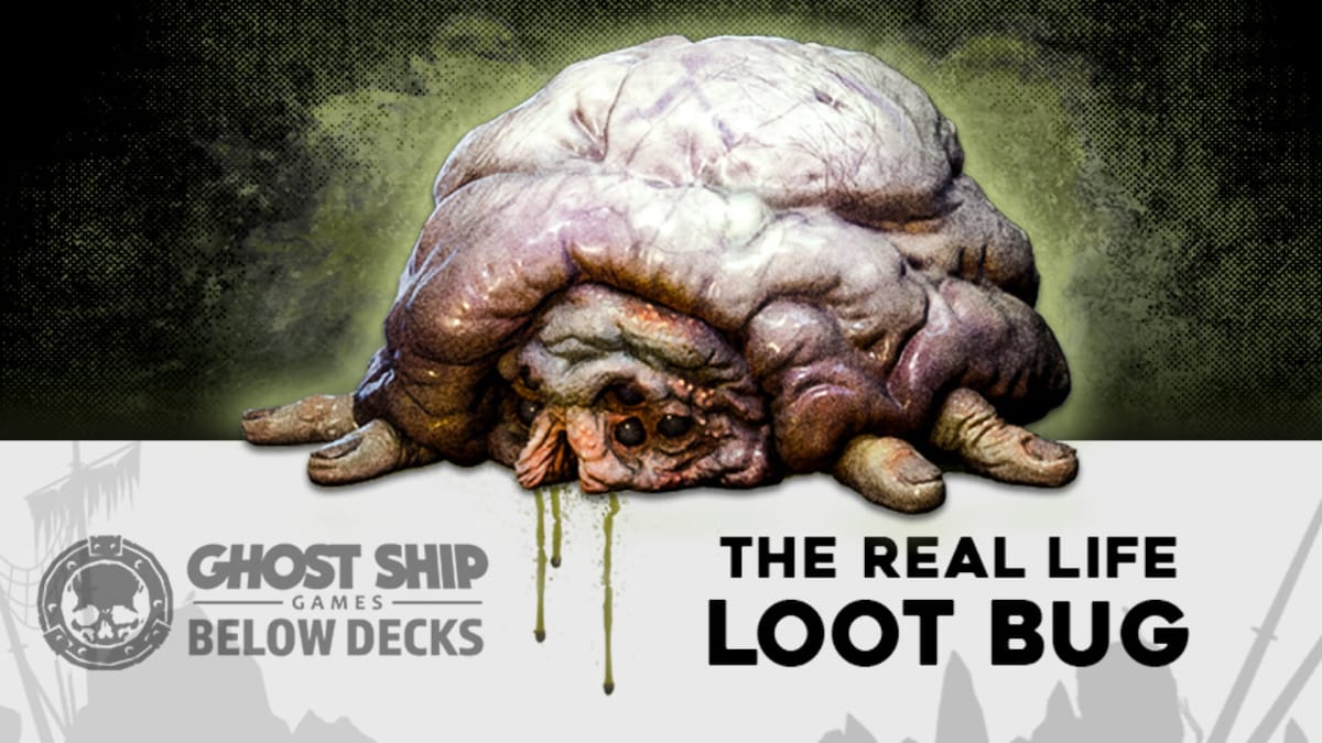 An image showing the so-called real-life loot bug in Deep Rock Galactic, which represents Ghost Ship's April Fools' Day 2024 joke