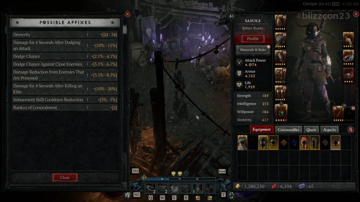 Diablo 4 another look at the Occultist Update