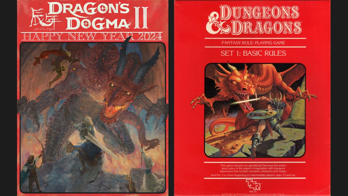 Dragon's Dogma 2 and Dungeons & Dragons Cover
