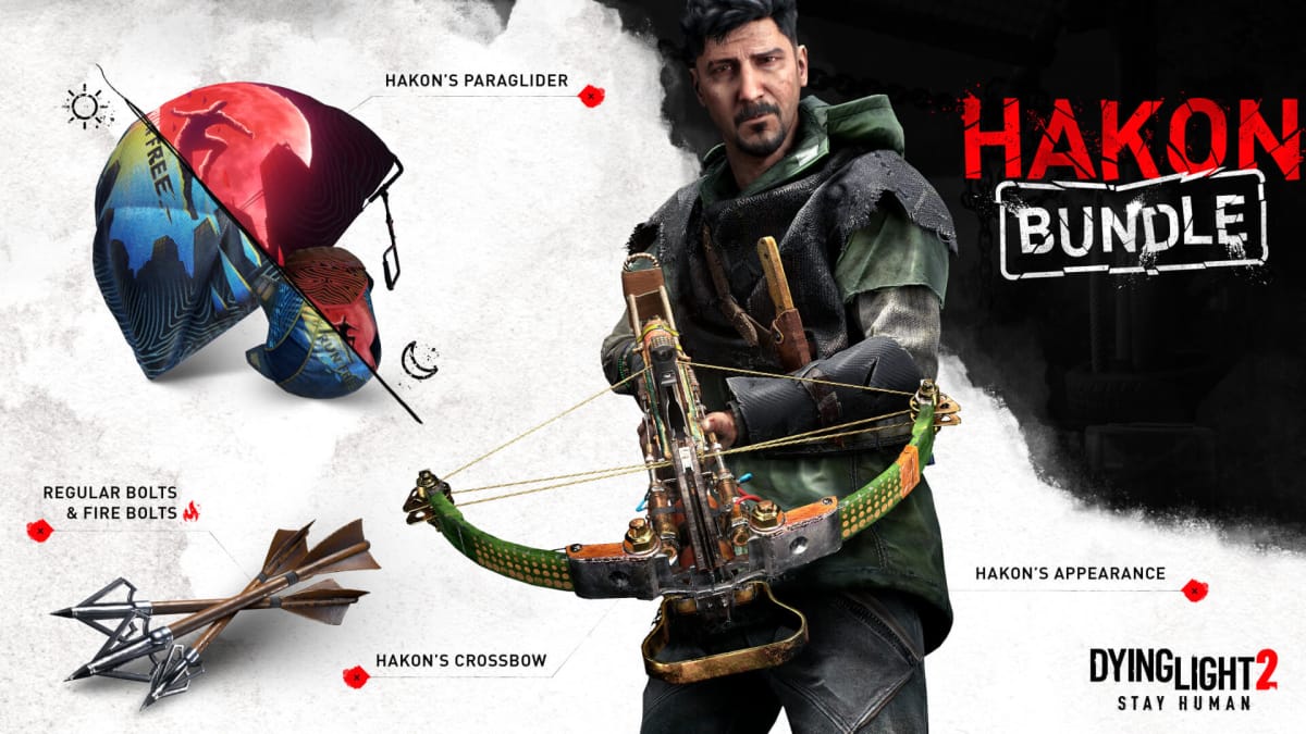 The Hakon Bundle, which contains a number of in-game items, in Dying Light 2