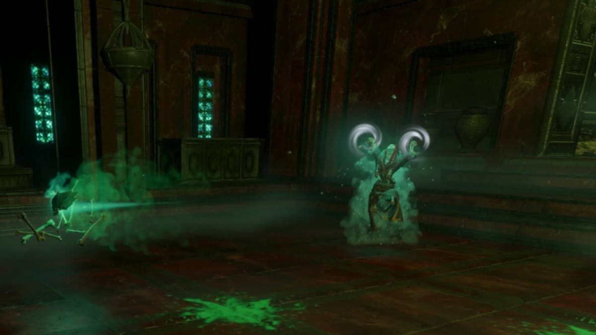 Enemy that drops Ectoplasm Shard in Enshrouded's Hollow Halls dungeon