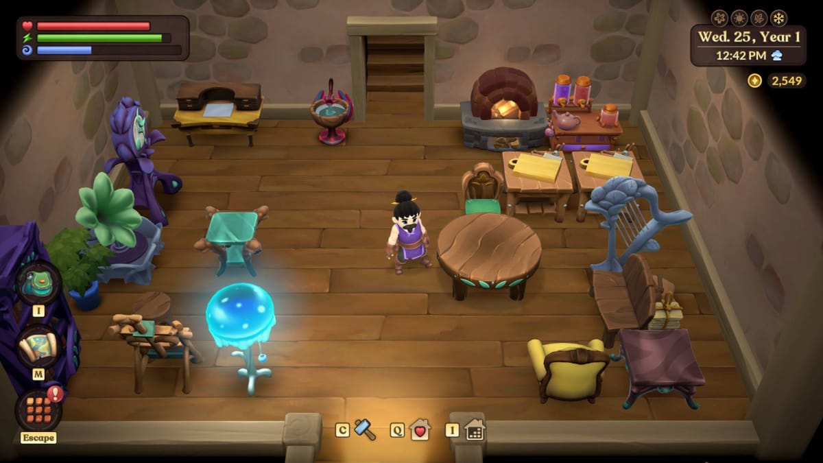 Fae Farm House Guide - Cozy Furniture on the First Floor