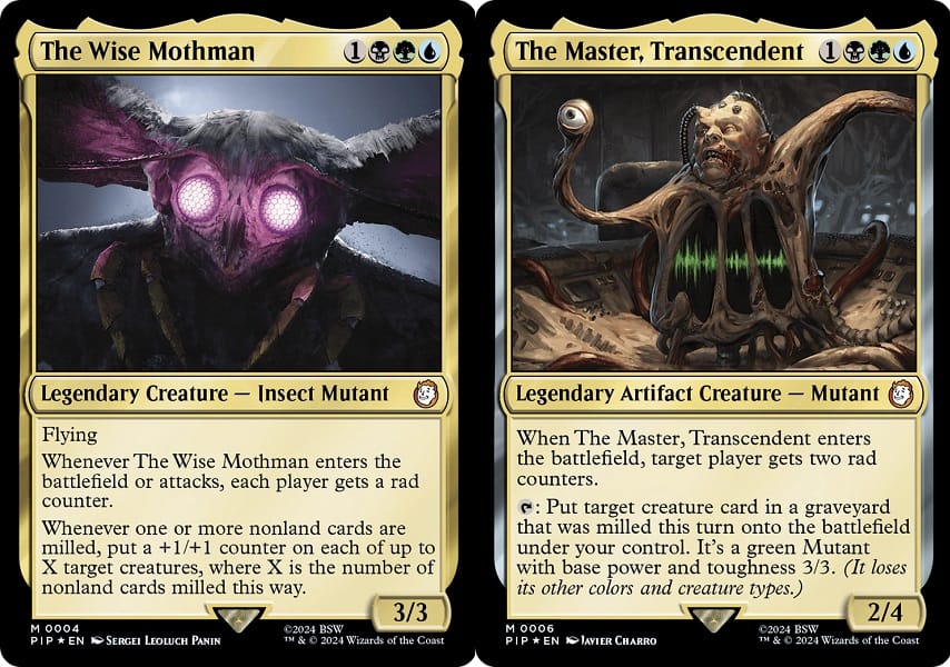Image of The Wise Mothman and The Master, Transcendent