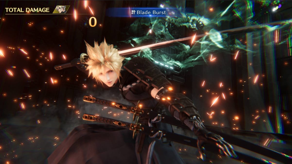 Final Fantasy VII Ever Crisis Cloud in Action