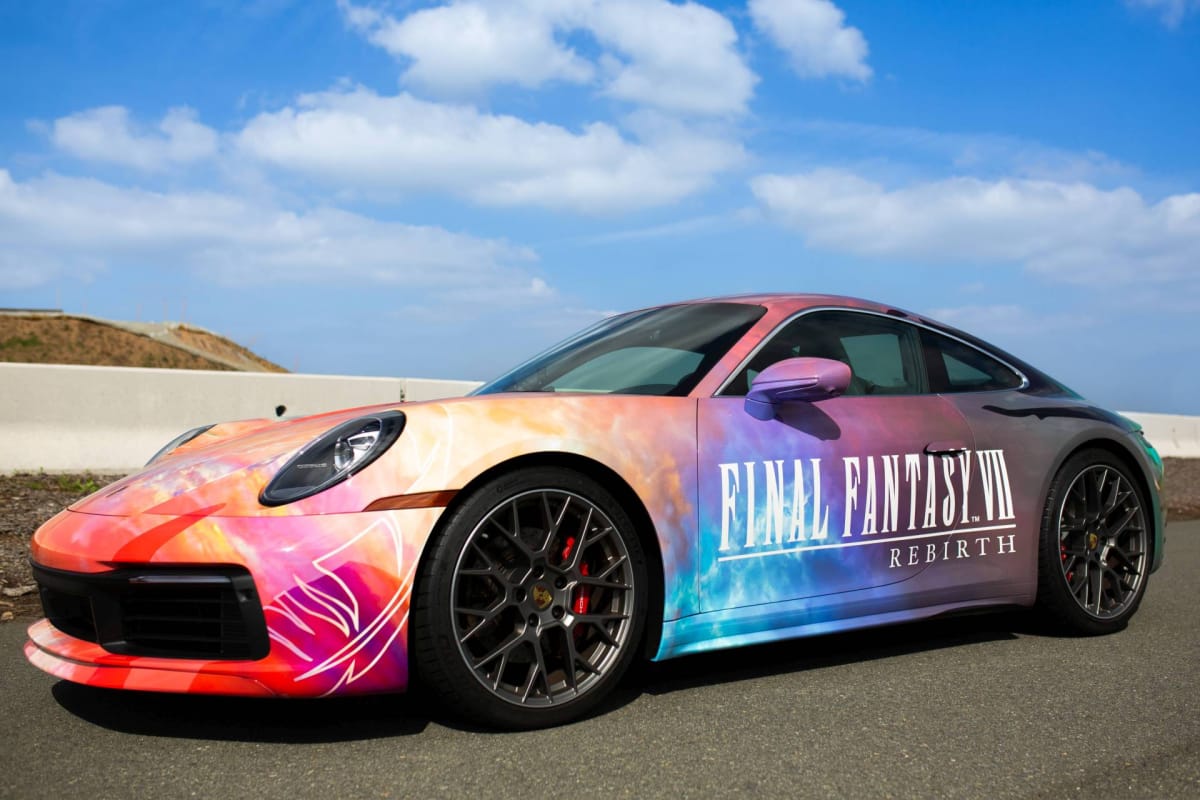 Final Fantasy VII rebirth Porsche 911 