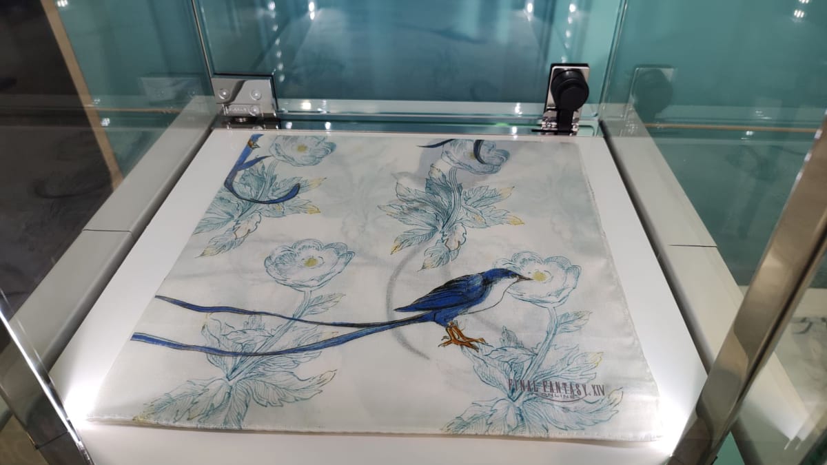 Final Fantasy XIV H TOKYO Handkerchief Starbird 