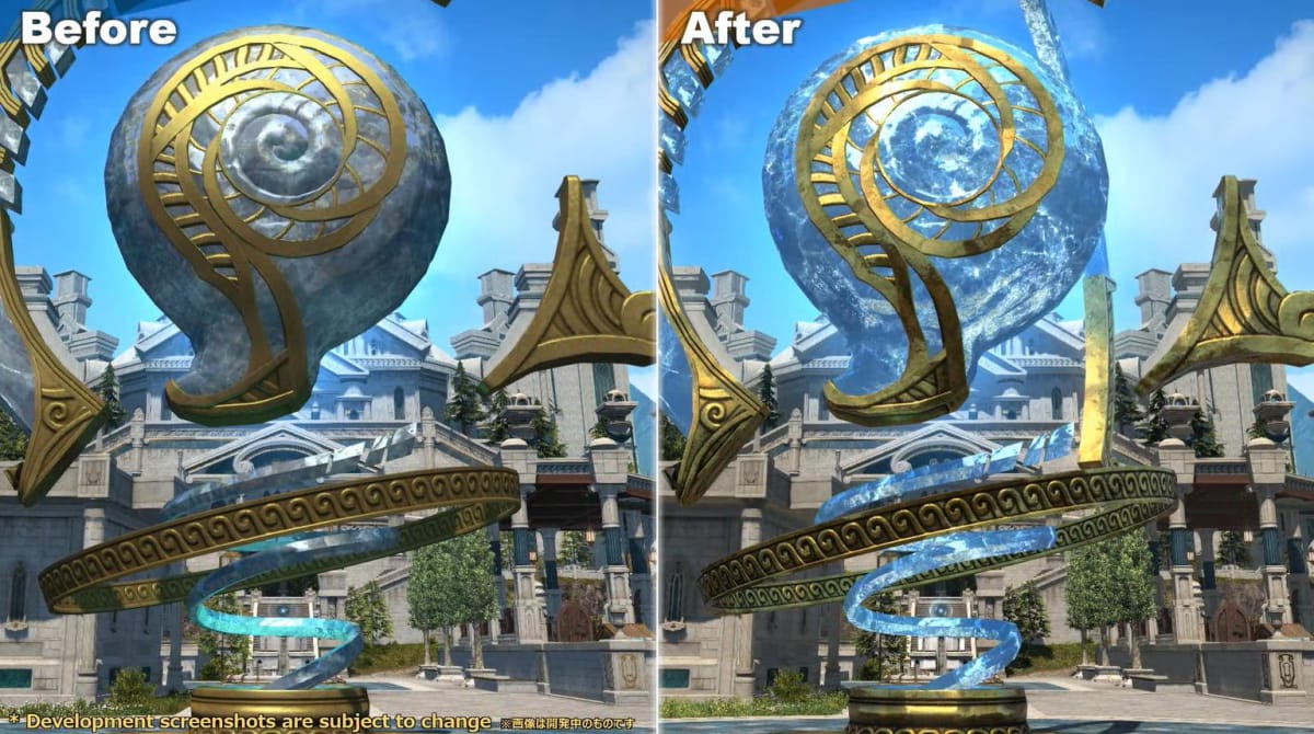 Final Fantasy XIV Graphical Update Aetherite