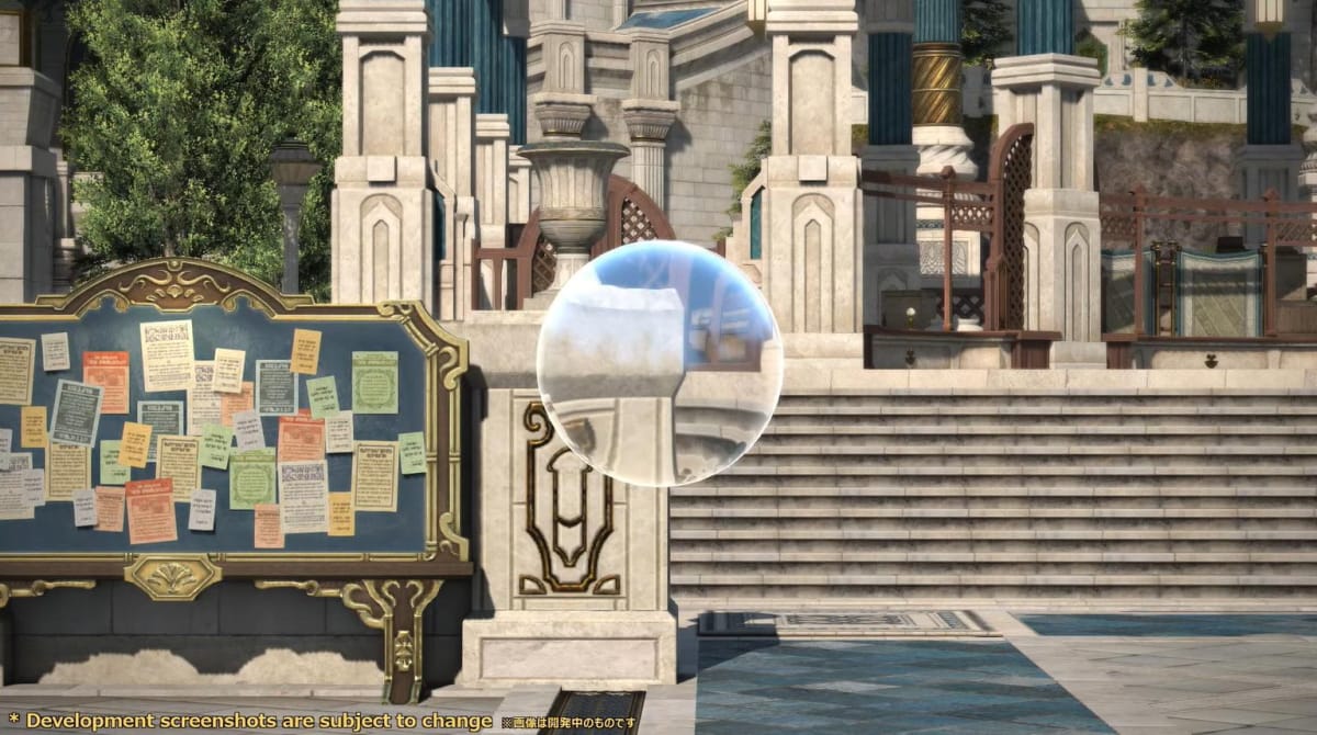 Final Fantasy XIV Graphical Update Glass