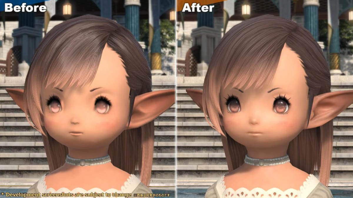 Final Fantasy XIV Graphical Update Lalafell
