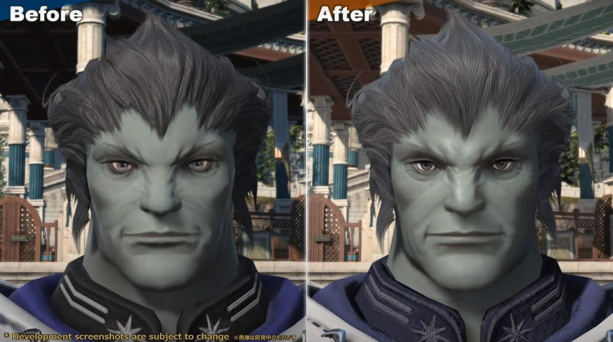 Final Fantasy XIV Graphical Update Roegadyn