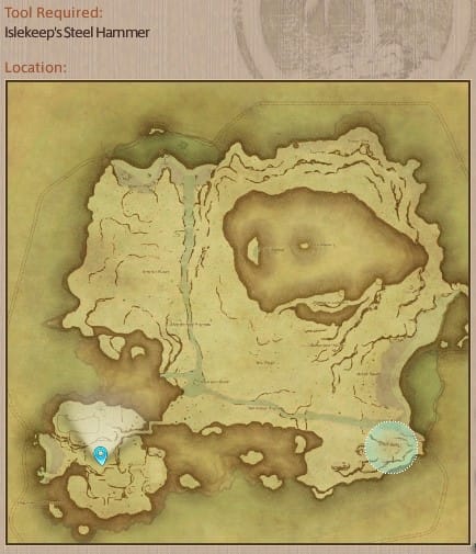 Island Mythril Ore location
