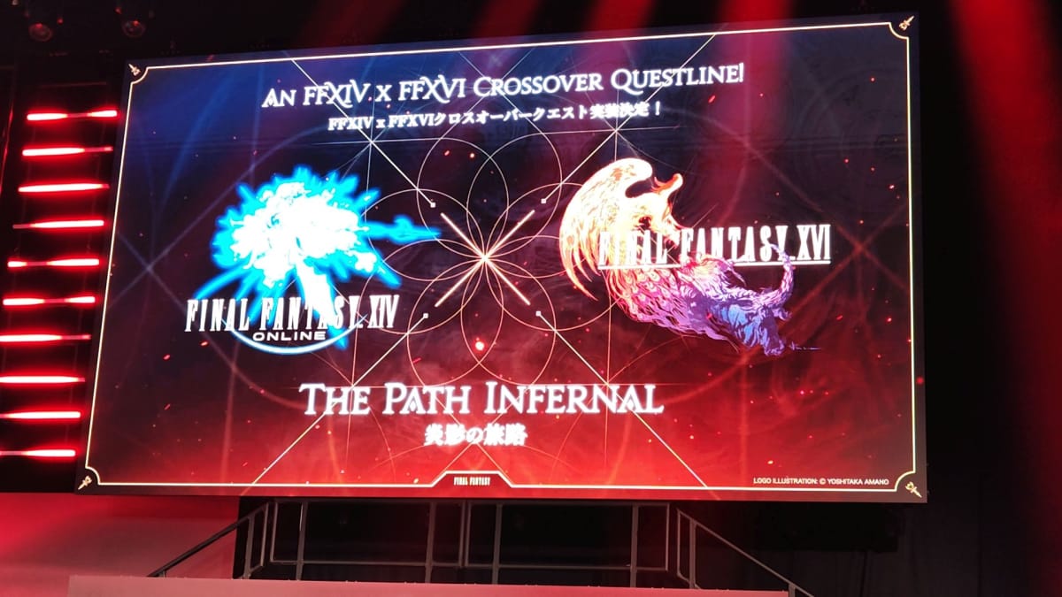 Final Fantasy XIV x XVO collaboration panel