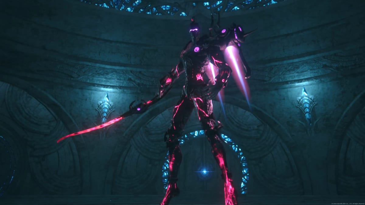 A new boss fight from Echoes of the Fallen DLC for Final Fantasy XVI