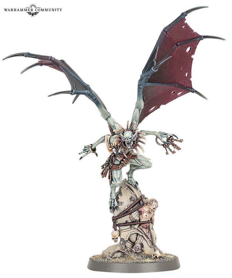 An image from our Flesh-eater Courts Army Set Review featuring the Abhorrant Gorewarden