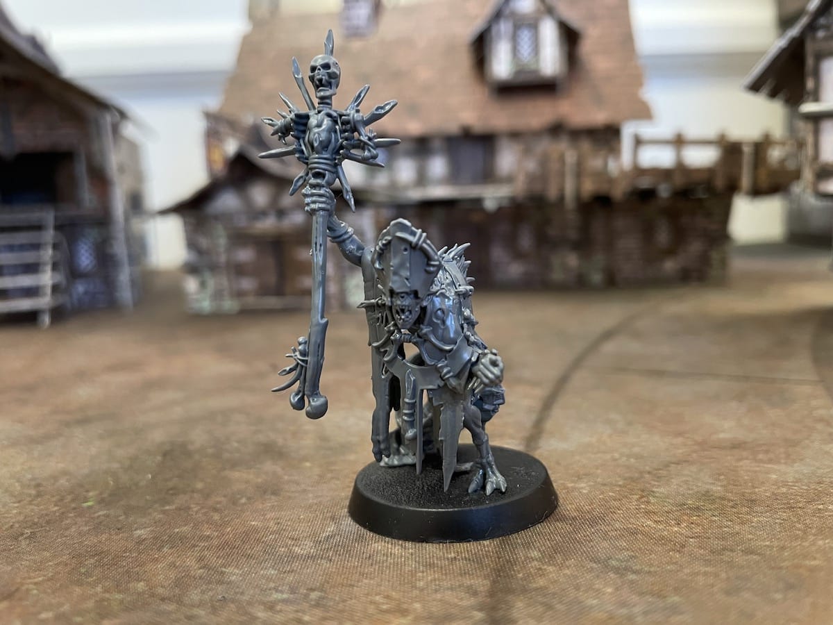 An image from our review of new Flesh-Eater Courts releases featuring Abhorrant Cardinal