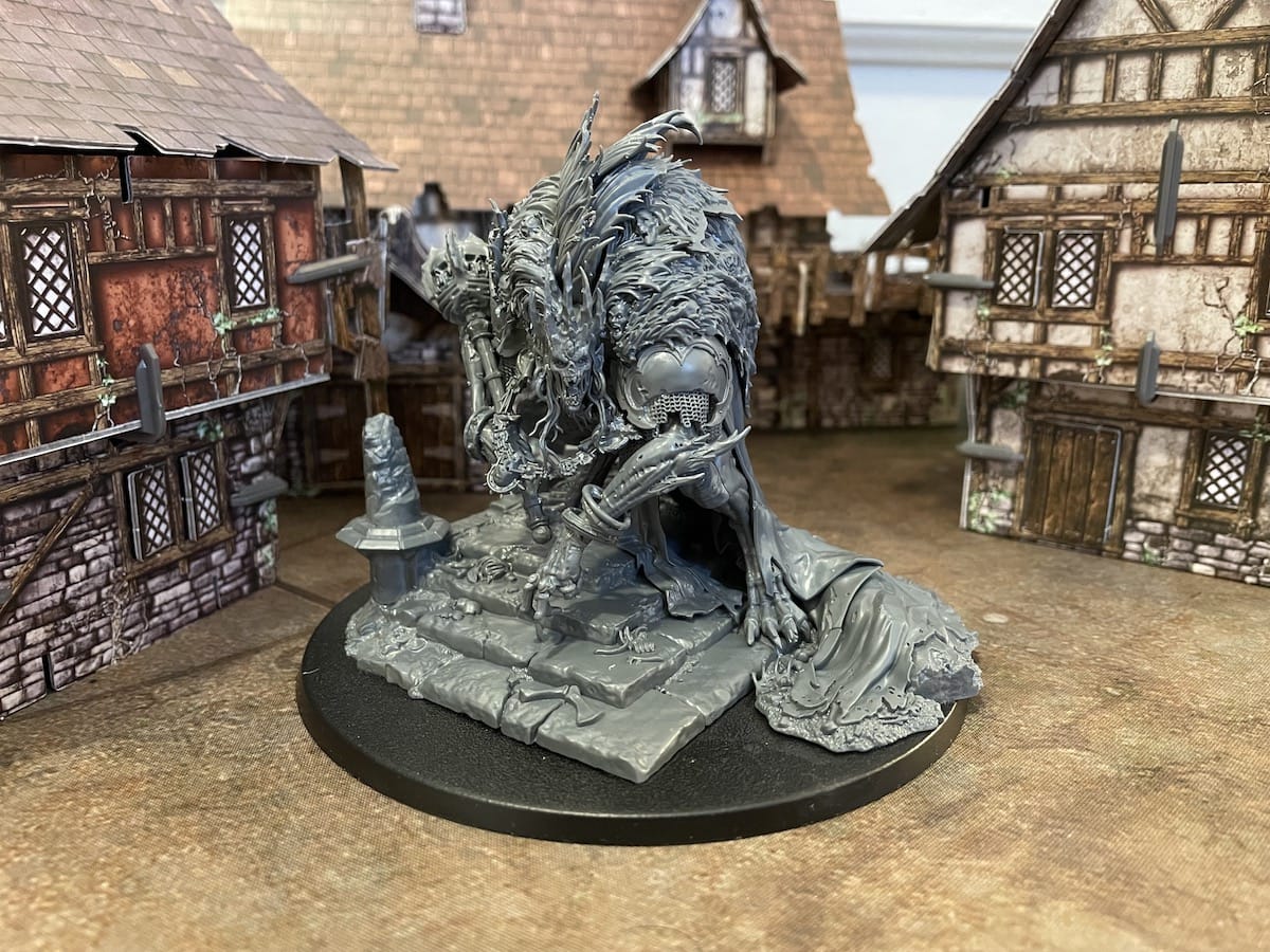 An image from our review of new Flesh-Eater Courts releases featuring Ushoran Mortarch of Delusion