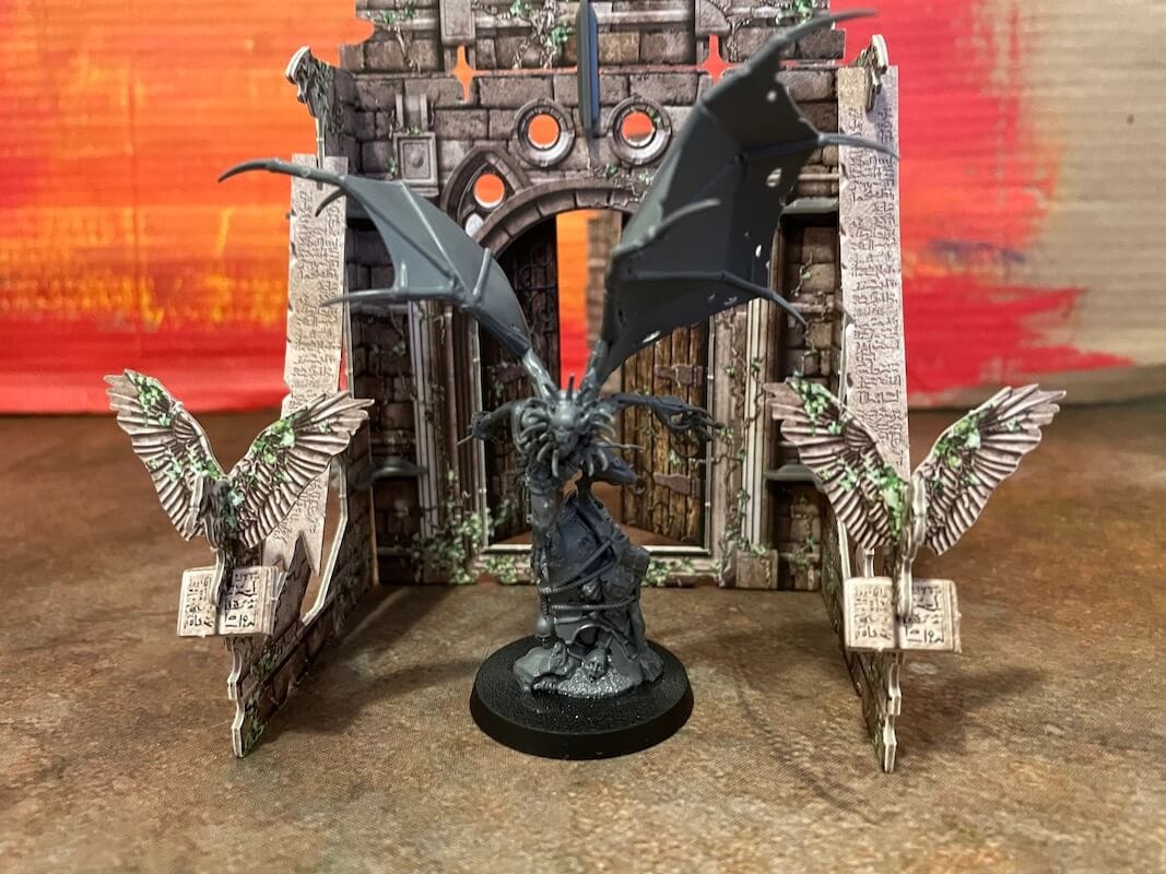 An image from our Flesh-eater Courts Army Set Review depicting the Abhorrant Gorewarden
