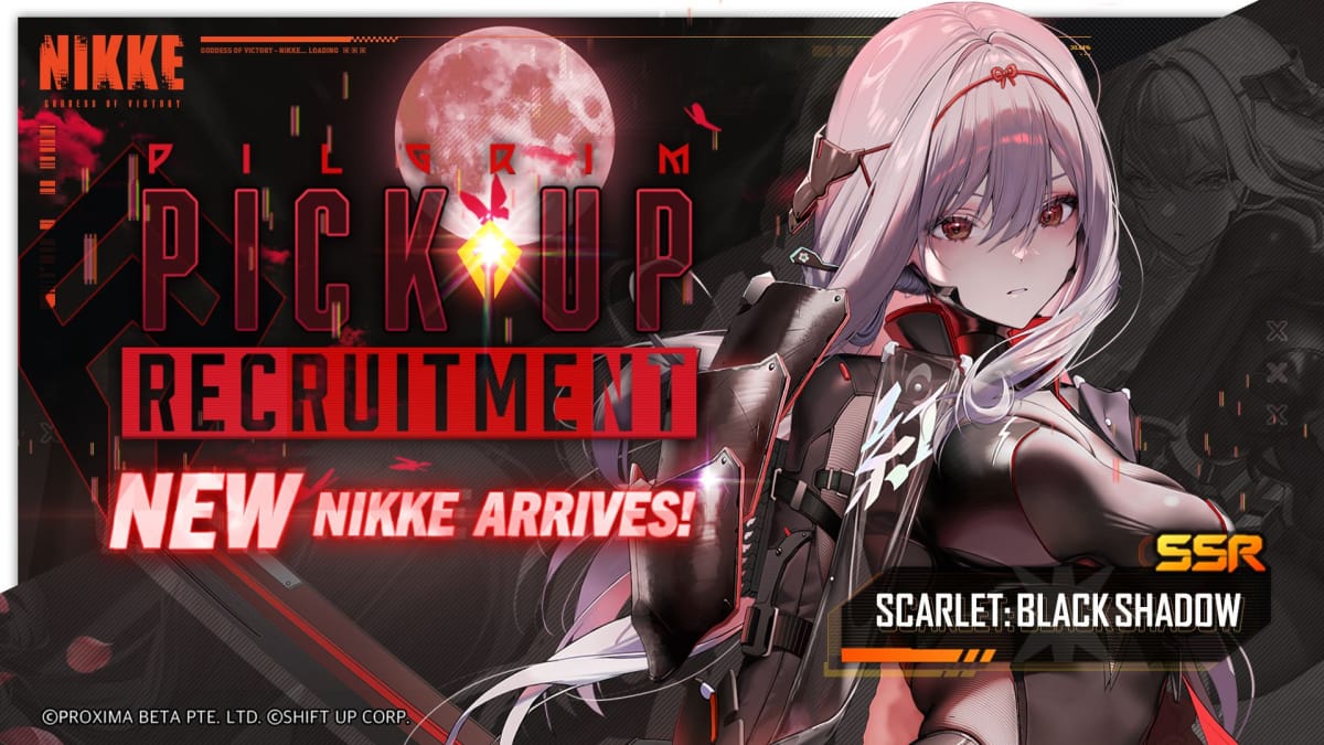 Goddess of Victory: Nikke Scarlet: Black Shadow Recruitment Ad