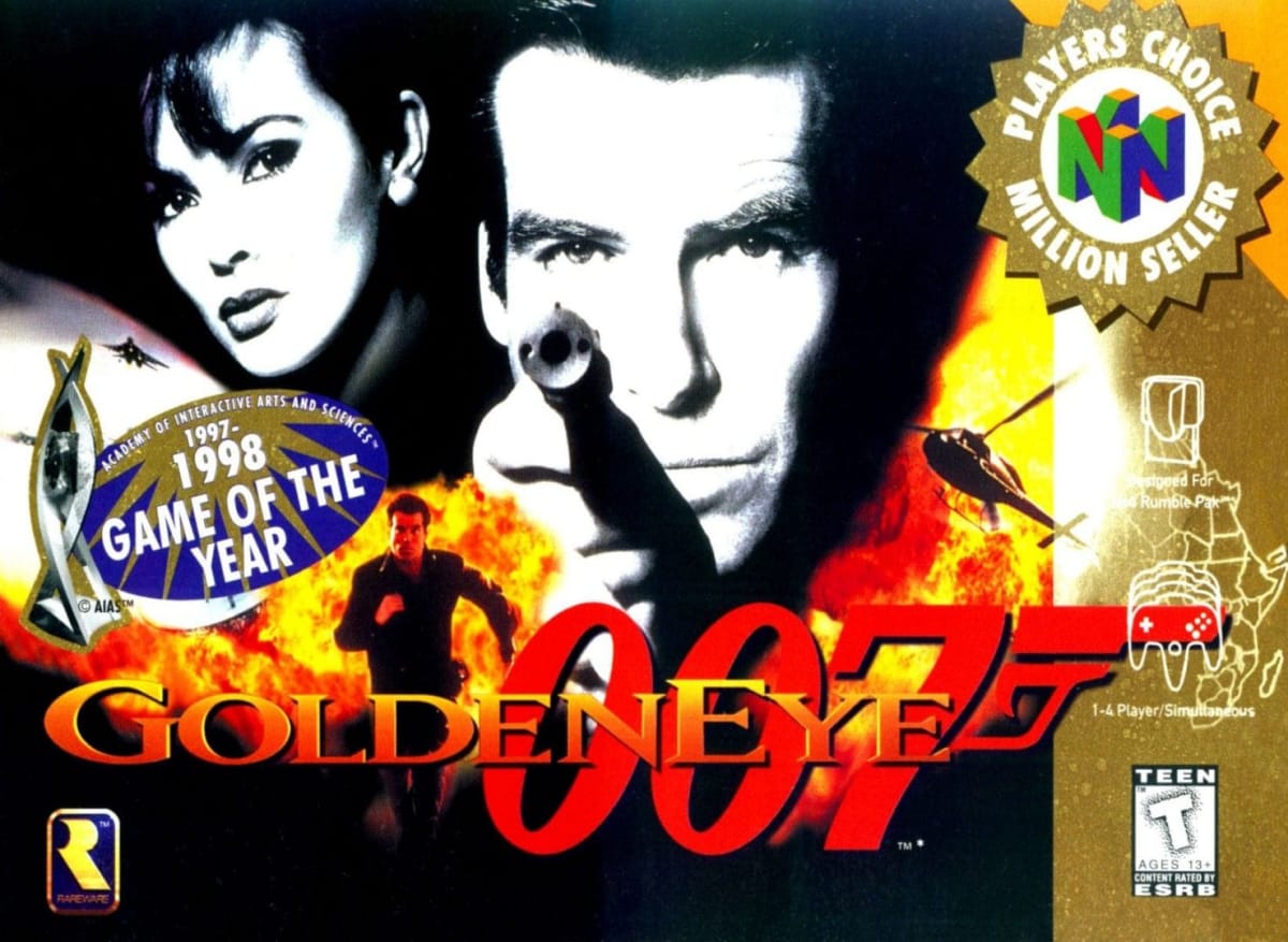 goldeneye n64, licensed games