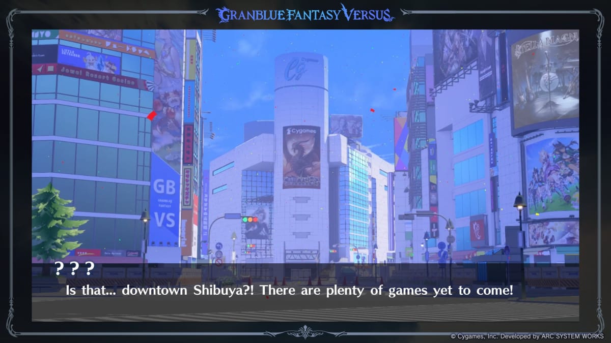 Granblue Fantasy Versus Rising Shibuya Stage