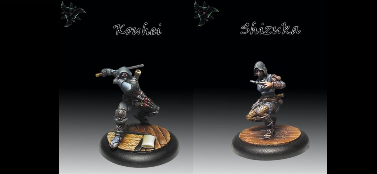 The 2 other available House Long Shadow models for Bushido.