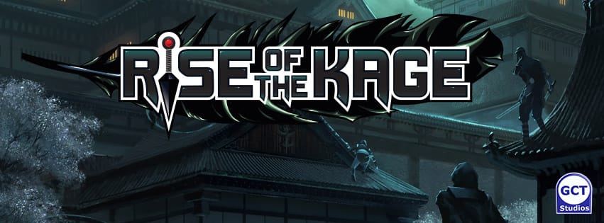 Rise of the Kage board game by GCT Studios art.