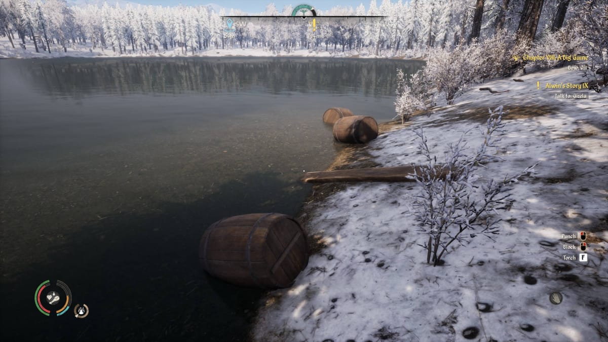 How to Make Money Fast in Medieval Dynasty - Barrels by the Side of a Lake