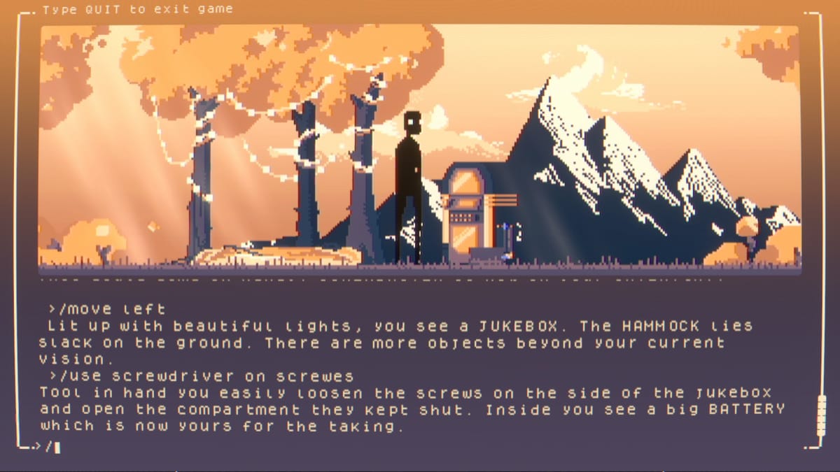 An image showcasing the gameplay for I Doesn't Exist.