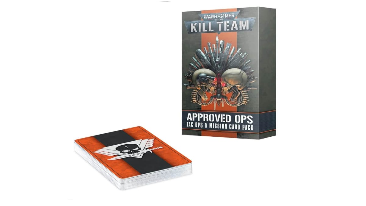 Kill Team Approved Ops Tac Ops and Mission Card Pack.