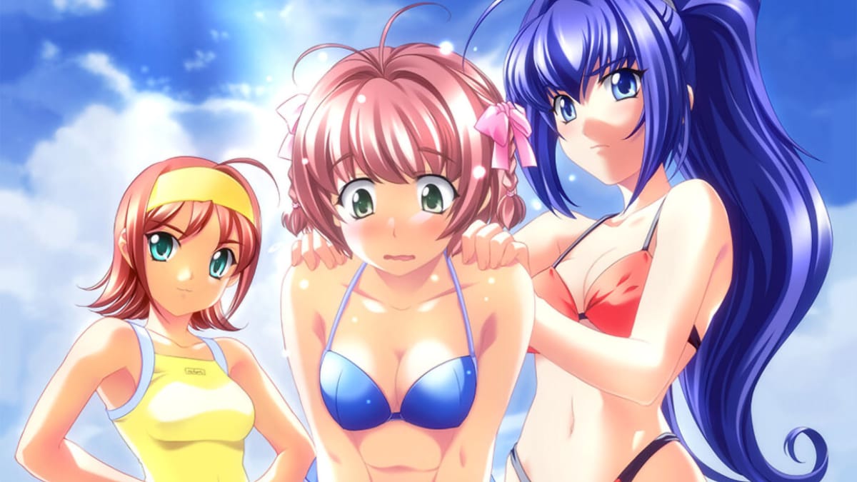 Kimi Ga Nozomu Eien -Mitsuki, Haruka, and Akane on the Beach