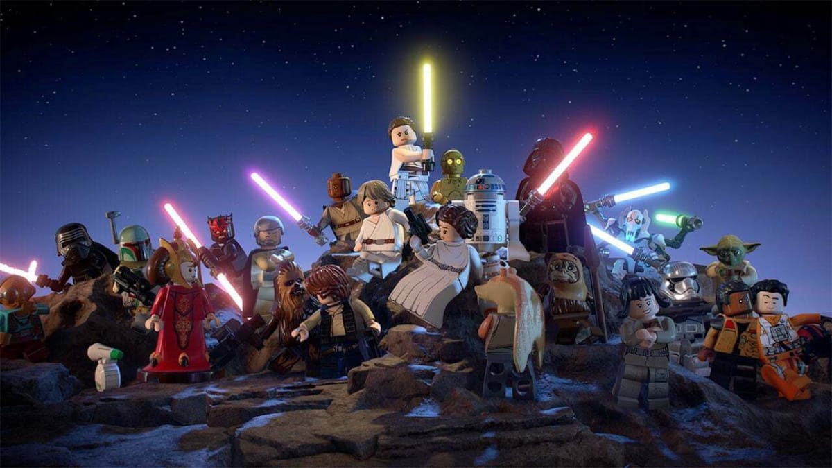 Lego Star Wars: The Skywalker Saga Title Screen
