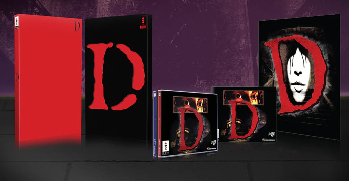 The Limited Run Games collector's edition version of 3DO game D