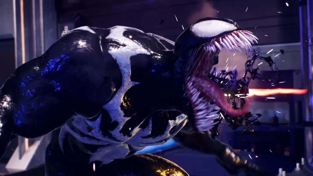 Venom screams in Marvel's Spider-Man 2