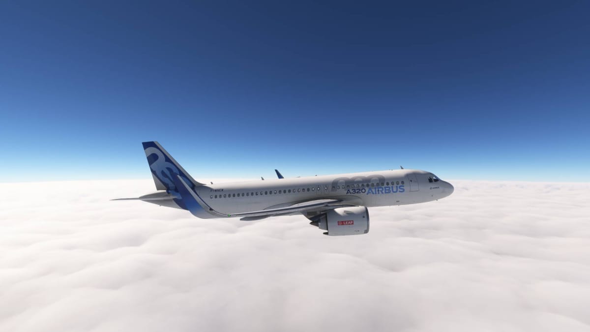 Microsoft Flight Simulator Airbus A320neo v2 by iniBuilds (exterior in manufacturer livery)