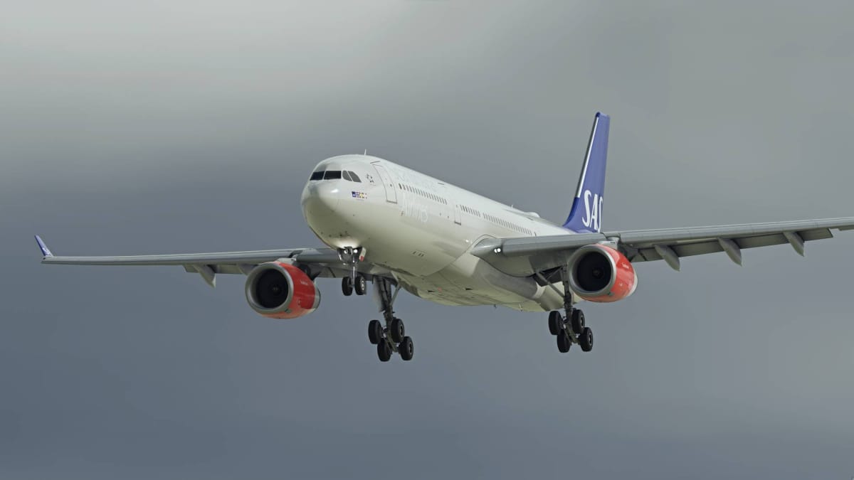 Microsoft Flight Simulator Airbus A330 by Aerosoft in SAS Colors