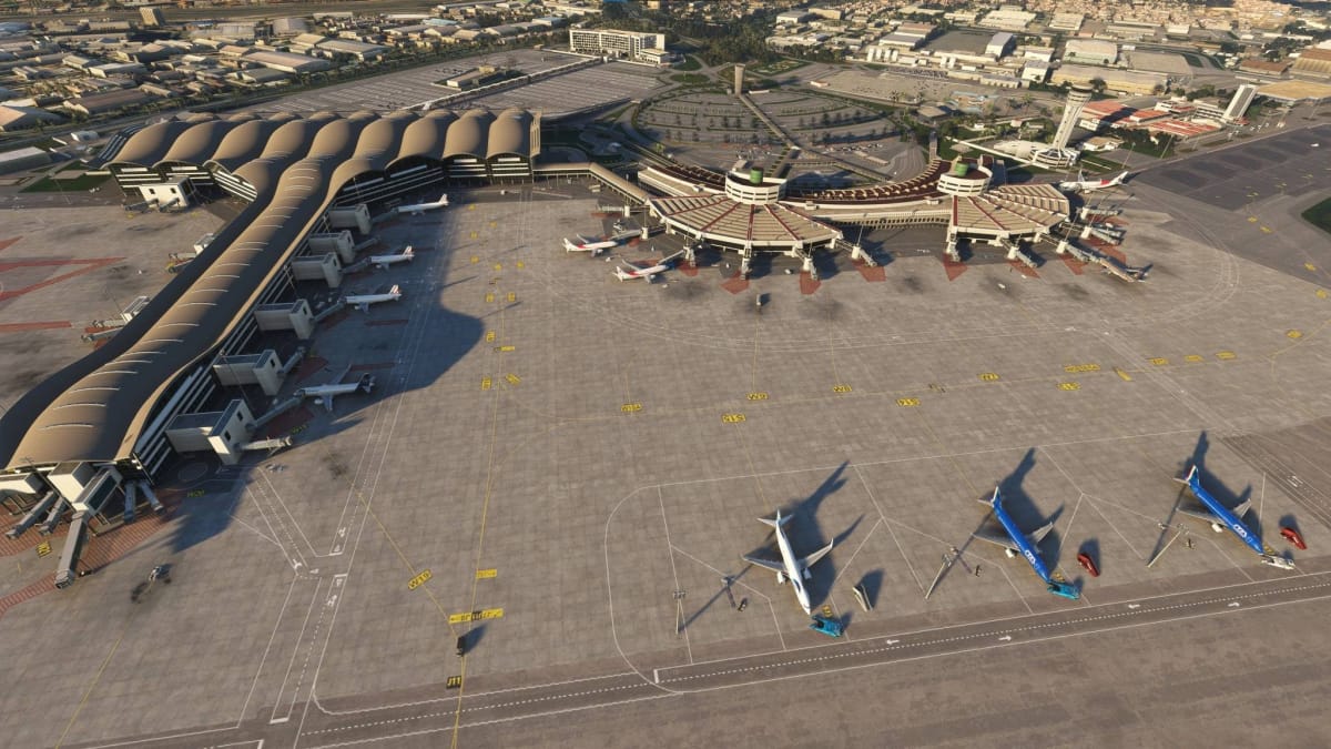 Microsoft Flight Simulator Algiers Airport